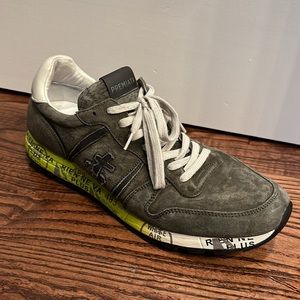 PREMIATA men’s sneakers - forest green - Size 44 (EU) - Size 10 (US)